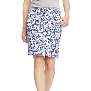 Old Navy floral denim skirt
